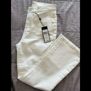 BCBG Max Azria white jeans